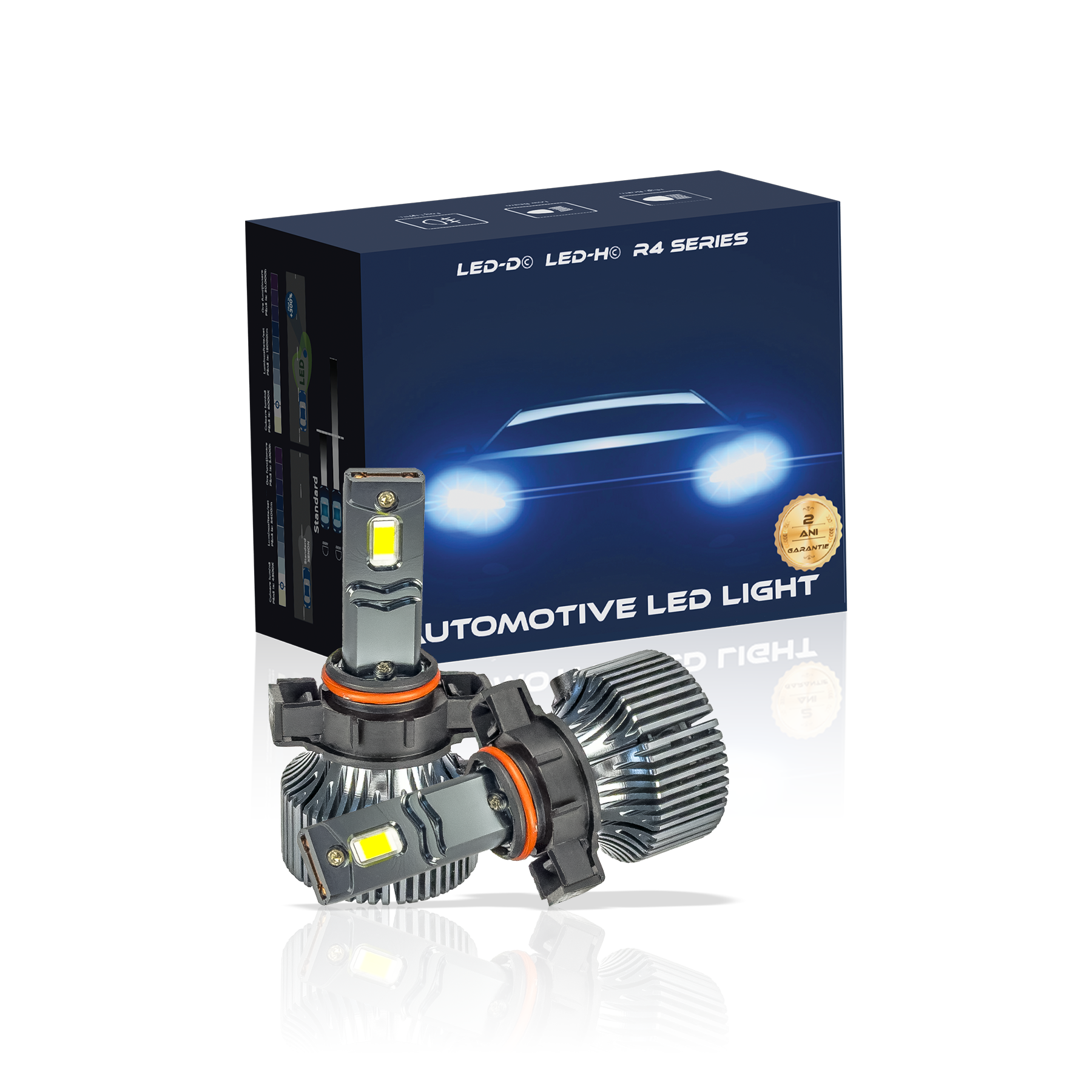 Kit led H16 LUSMAR™ LED-H© 6000k 15000 lumeni 110W/set Canbus - fara eroare