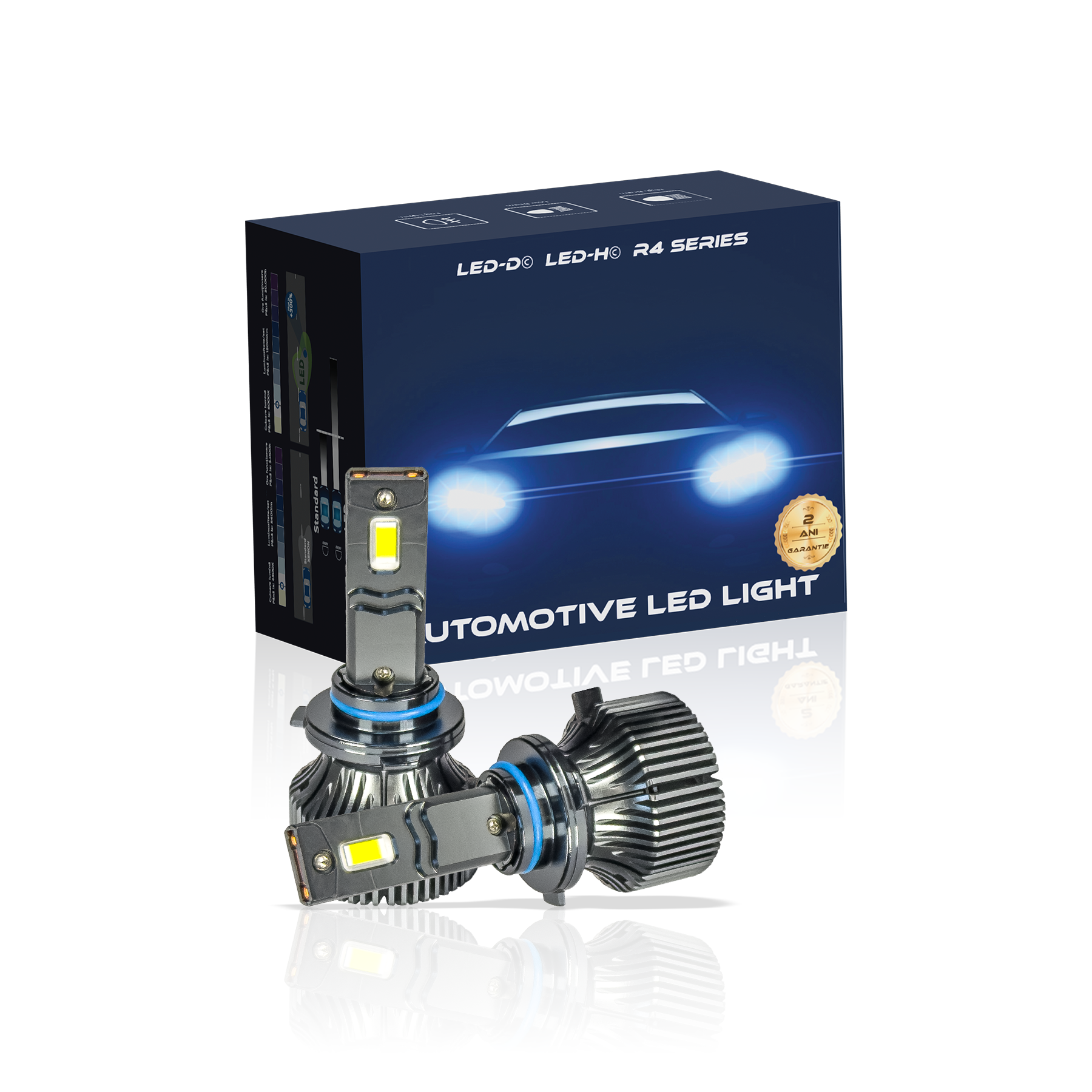 Kit led HB3 LUSMAR™ LED-H© 6000k 15000 lumeni 110W/set Canbus - fara eroare